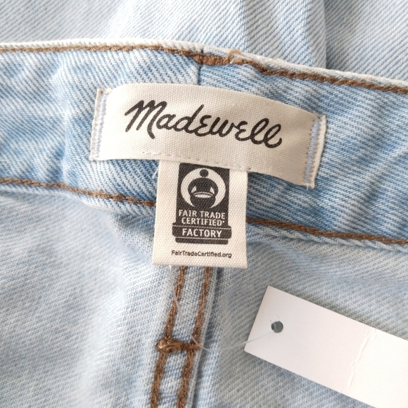 NWT Madewell Relaxed Denim Shorts in Essen Wash $78 - Picture 11 of 13